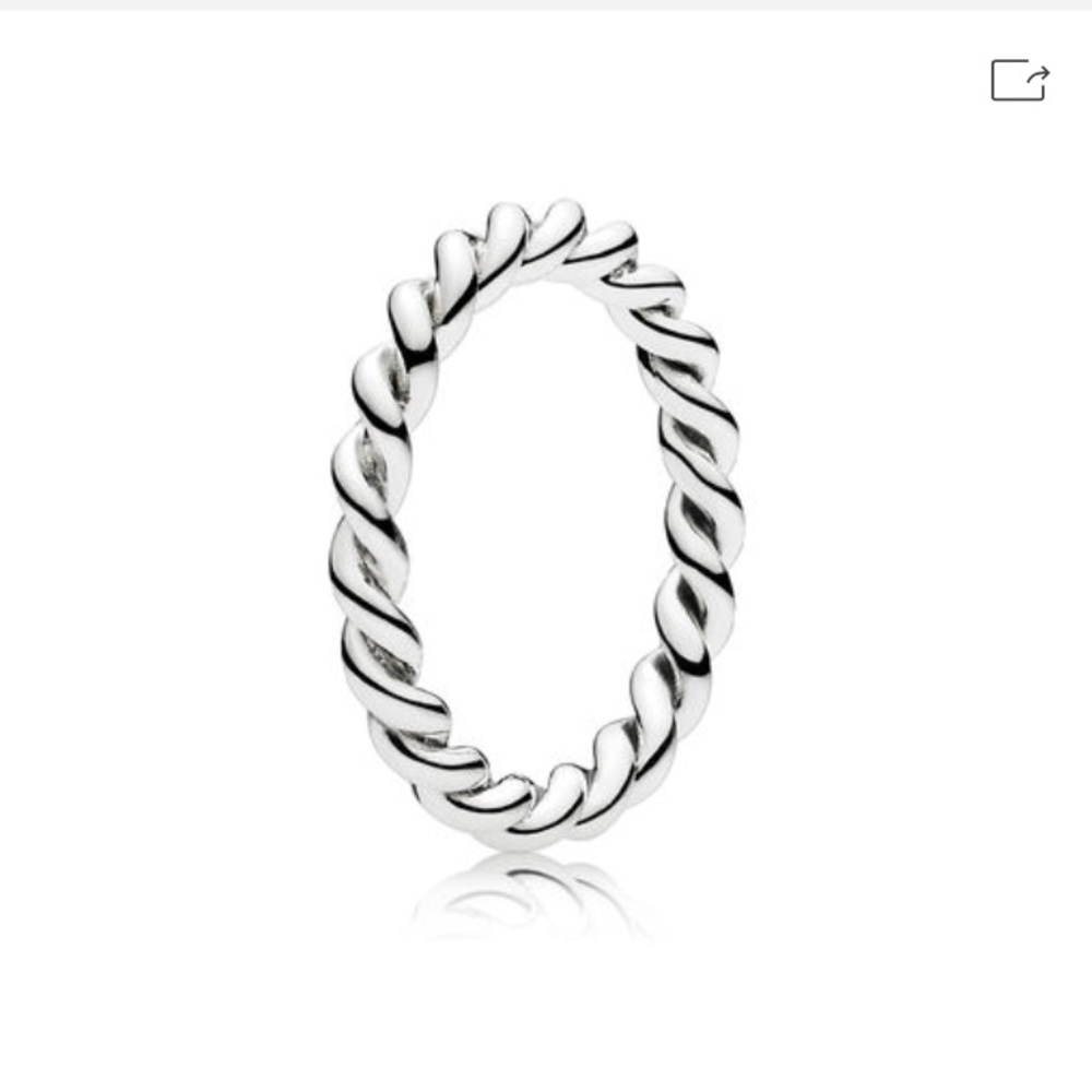 Intertwined Stackable Pandora Ring